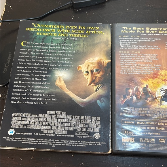 DVD Movie Lot – Harry Potter 2 Spider-Man 2 & Phineas and Ferb The Perry Files - Picture 5 of 13